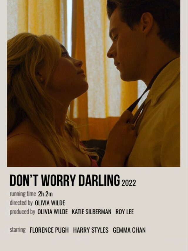Don't Worry Darling poster