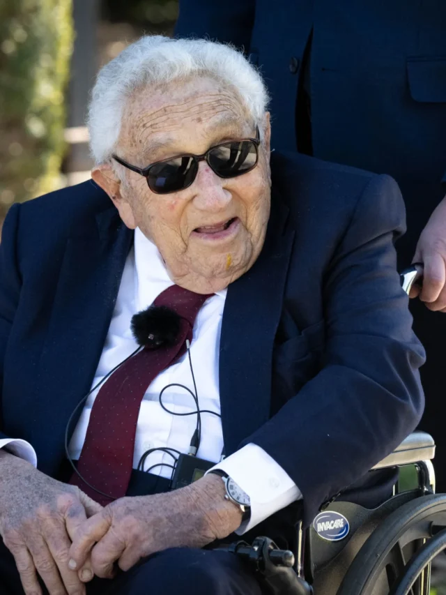 Henry Kissinger an American diplomat and politician dies at 100