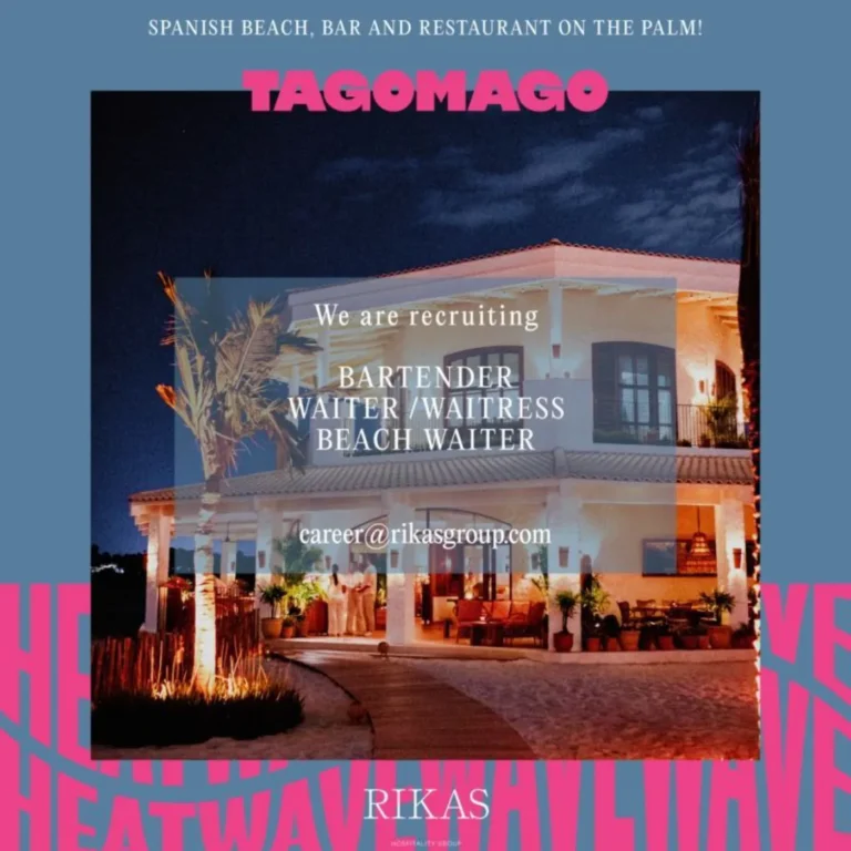 Job Openings at Tagomago Dubai