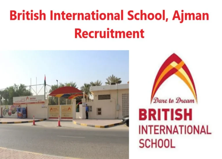 british international school ajman careers