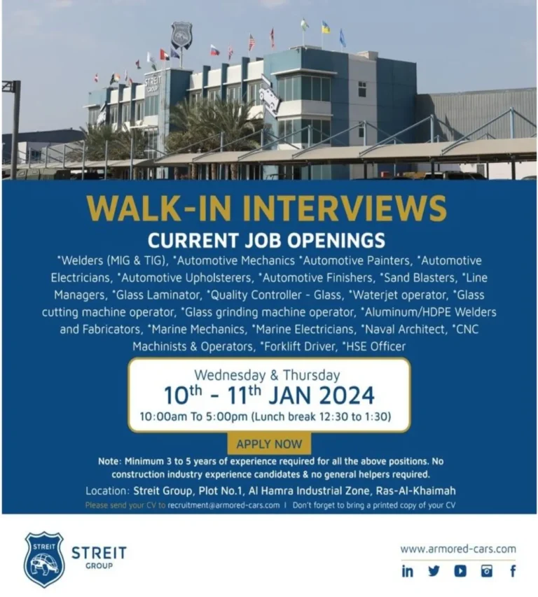 STREIT Group Recruitment 2024