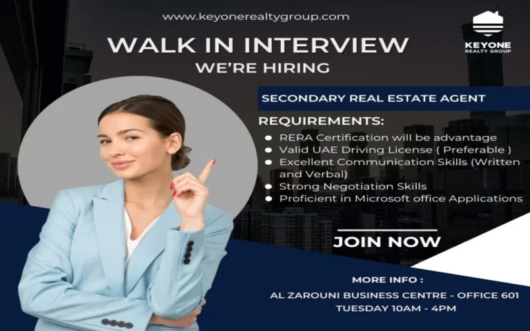 Walk in Interview Dubai