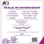 Walk in Interview