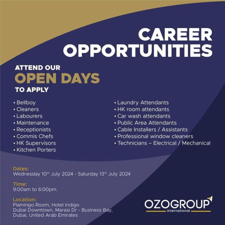 Ozo Group Dubai Interviews