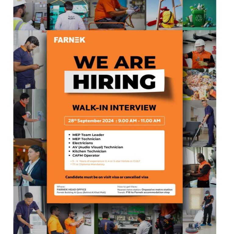 Walk In Interview