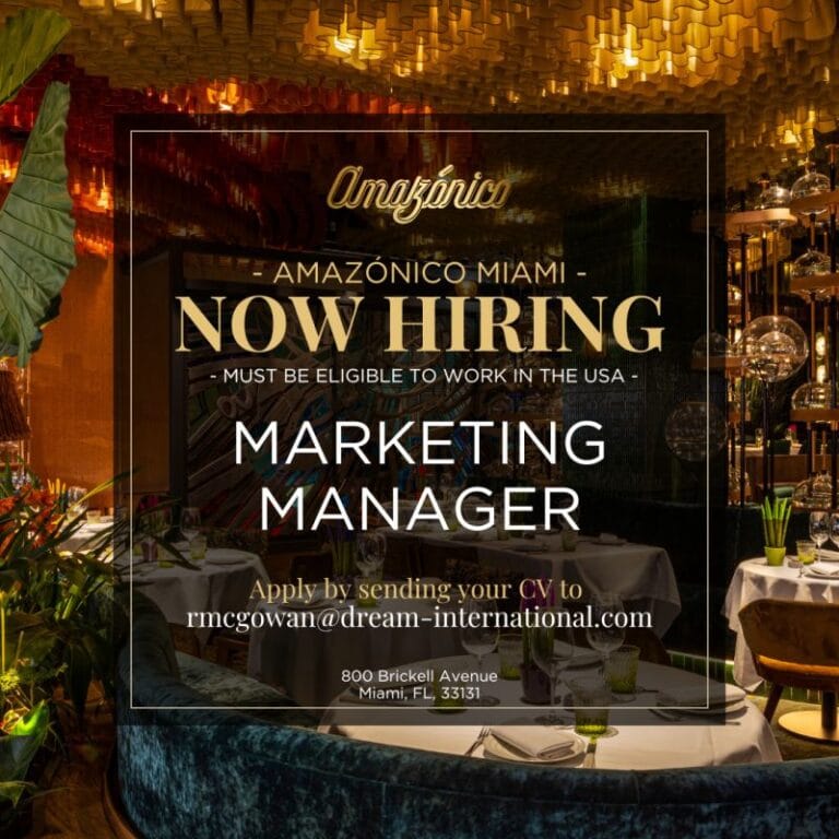 Marketing Manager at Amazónico Miami